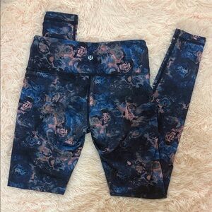 lululemon athletica Midnight Floral High-Rise Leggings